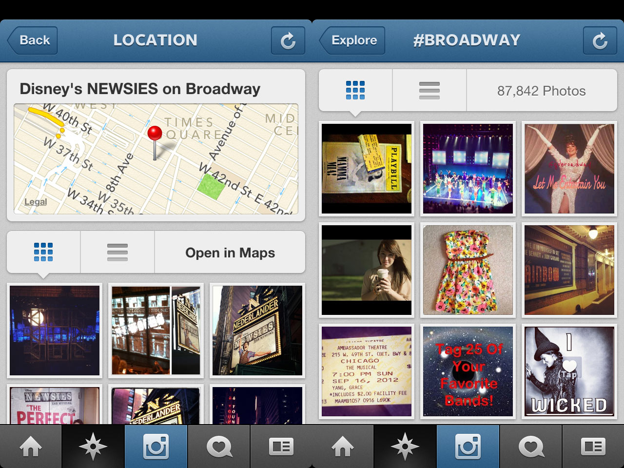 HuffPost: Smile Broadway! You’re on Instagram